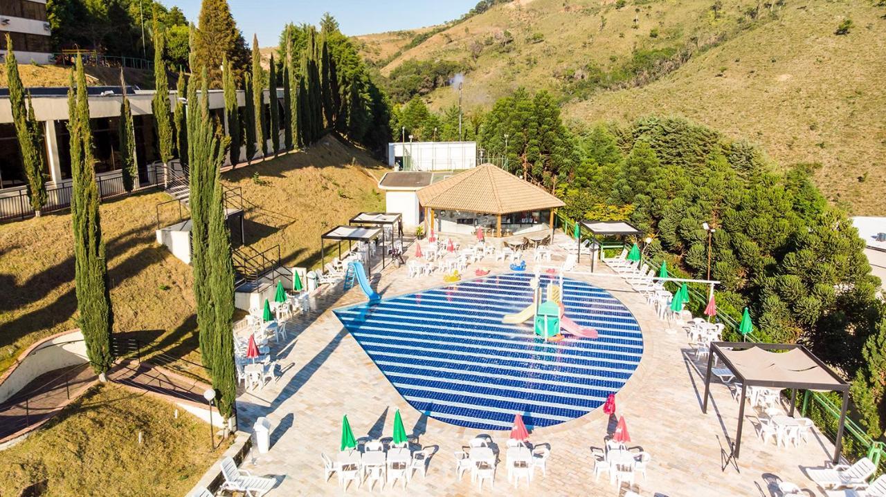 Hotel Golden Park All Inclusive Pocos De Caldas By Nacional Inn Экстерьер фото Aerial view of the swimming pool