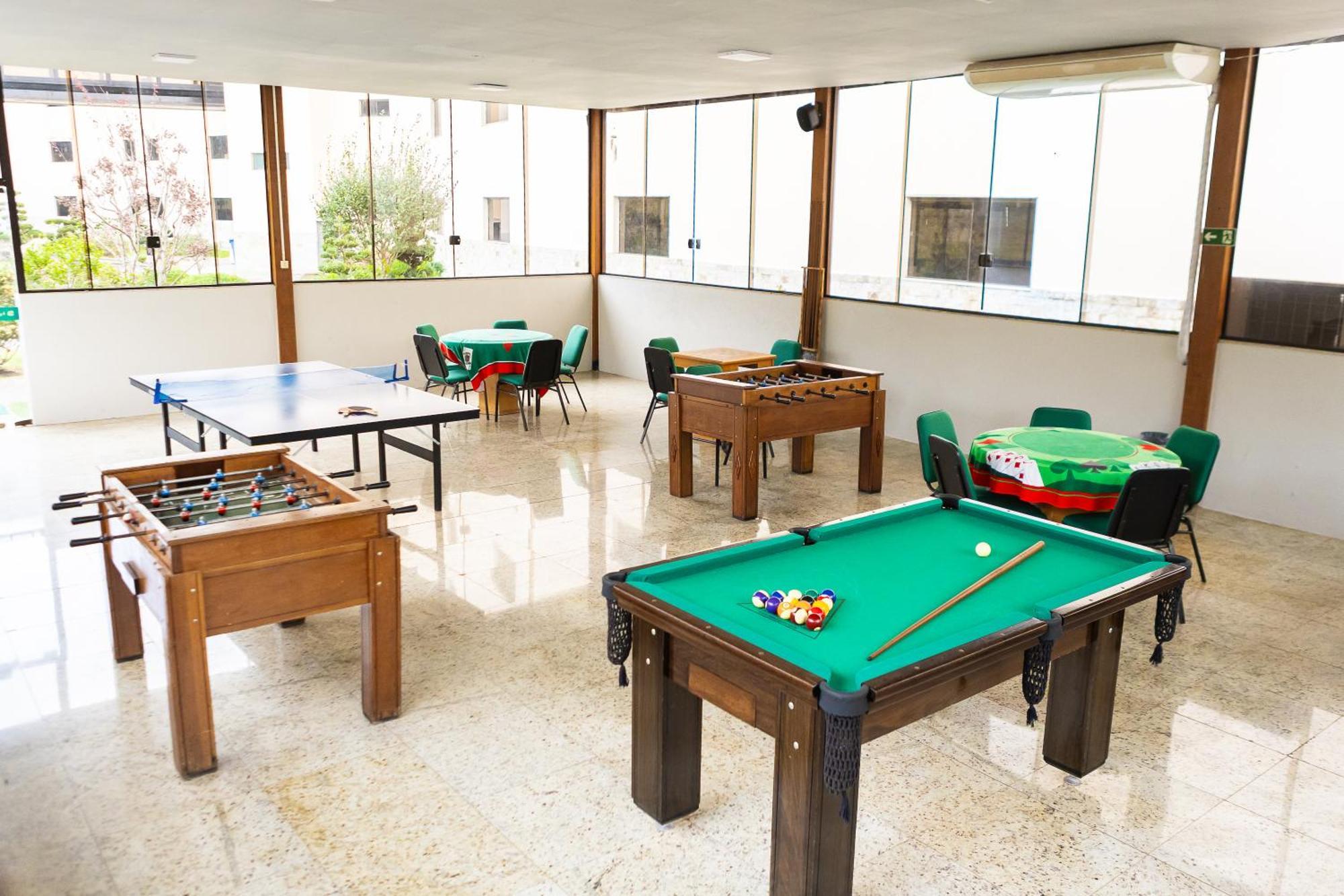 Hotel Golden Park All Inclusive Pocos De Caldas By Nacional Inn Экстерьер фото Games room